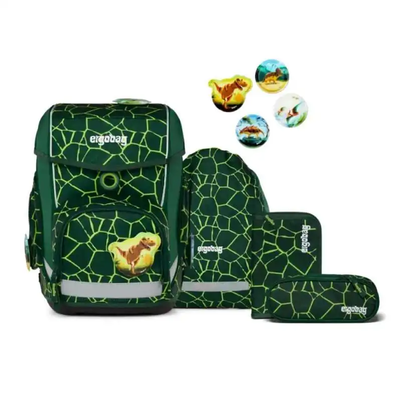 ERGOBAG Schulranzen Set 5 tlg CUBO - BärRex