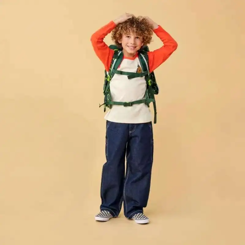 ERGOBAG Schulranzen Set 5 tlg CUBO - BärRex Front