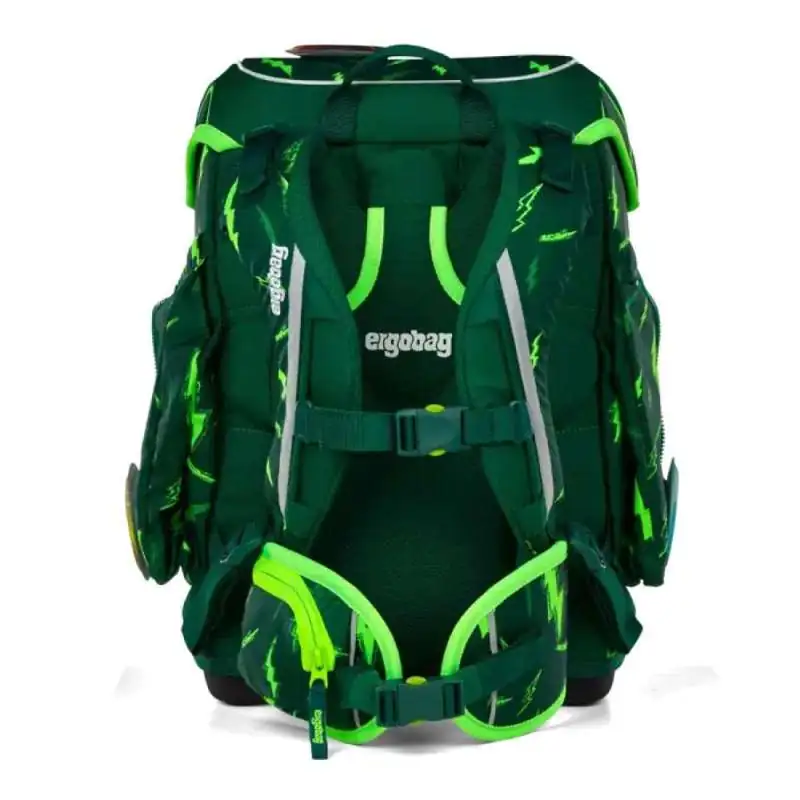 ERGOBAG Schulranzen Set 5 tlg CUBO - Bärtastisch Rückansicht