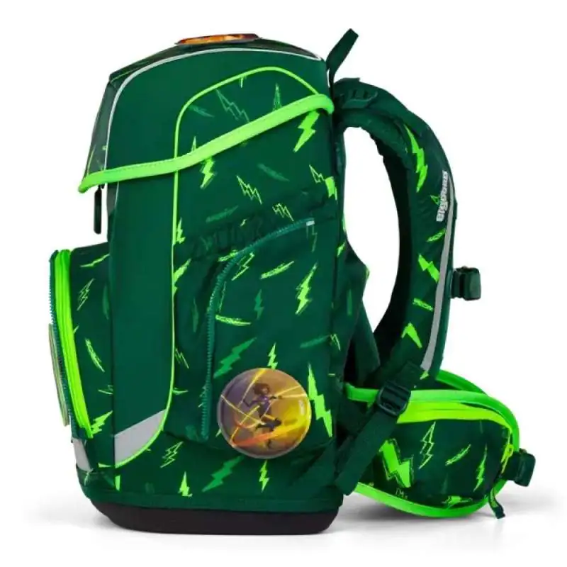 ERGOBAG Schulranzen Set 5 tlg CUBO - Bärtastisch linke Seite