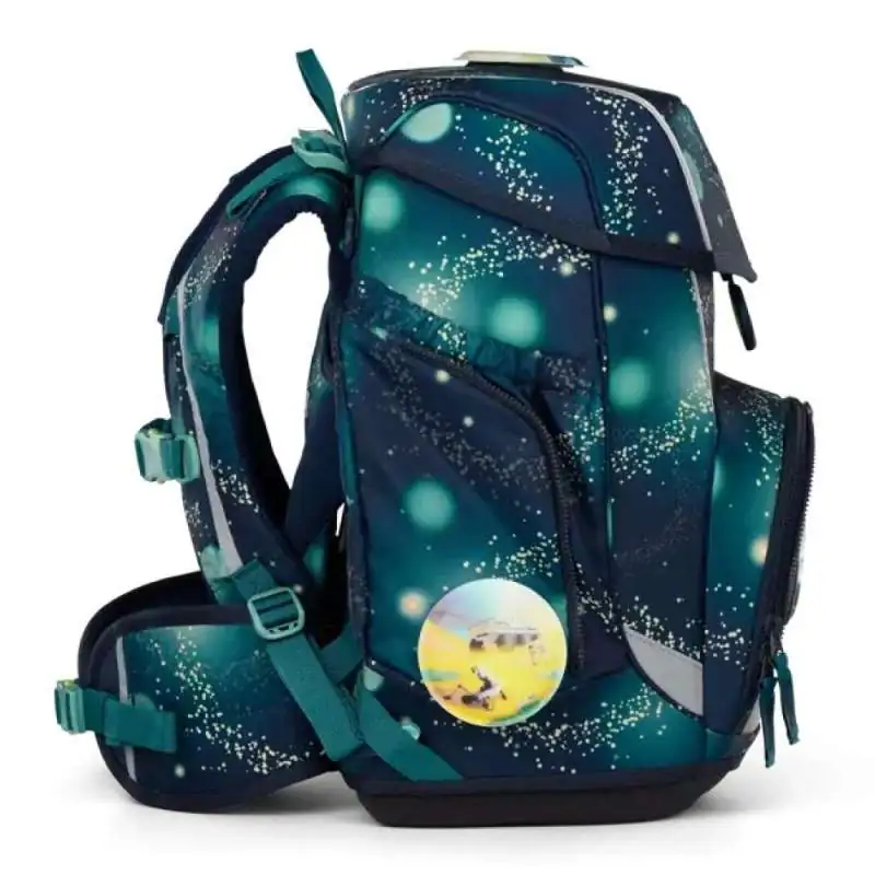 ERGOBAG Schulranzen Set 5 tlg CUBO - RaumfahrBär rechte Seite