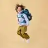 ERGOBAG Schulranzen Set 5 tlg CUBO - RaumfahrBär Kind mit Schulranzen Front