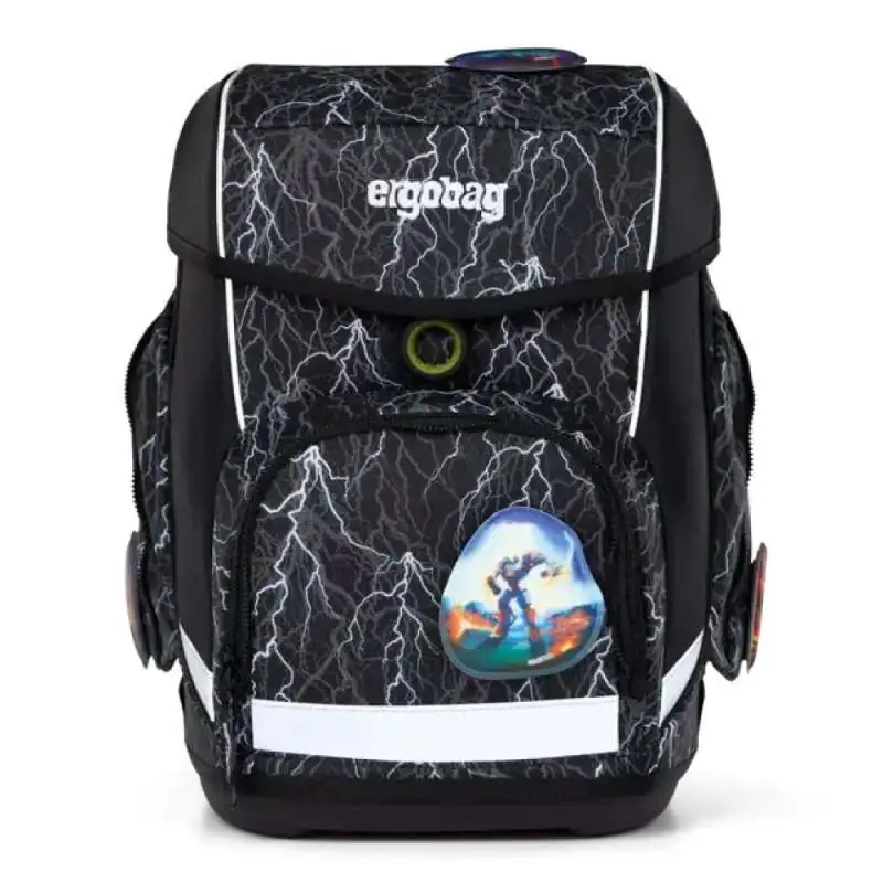 ERGOBAG Schulranzen Set 5 tlg CUBO - Super ReflektBär reflektierend