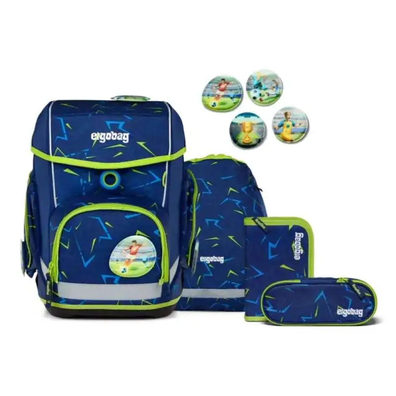 ERGOBAG Schulranzen Set 5 tlg CUBO - SpitzenreitBär