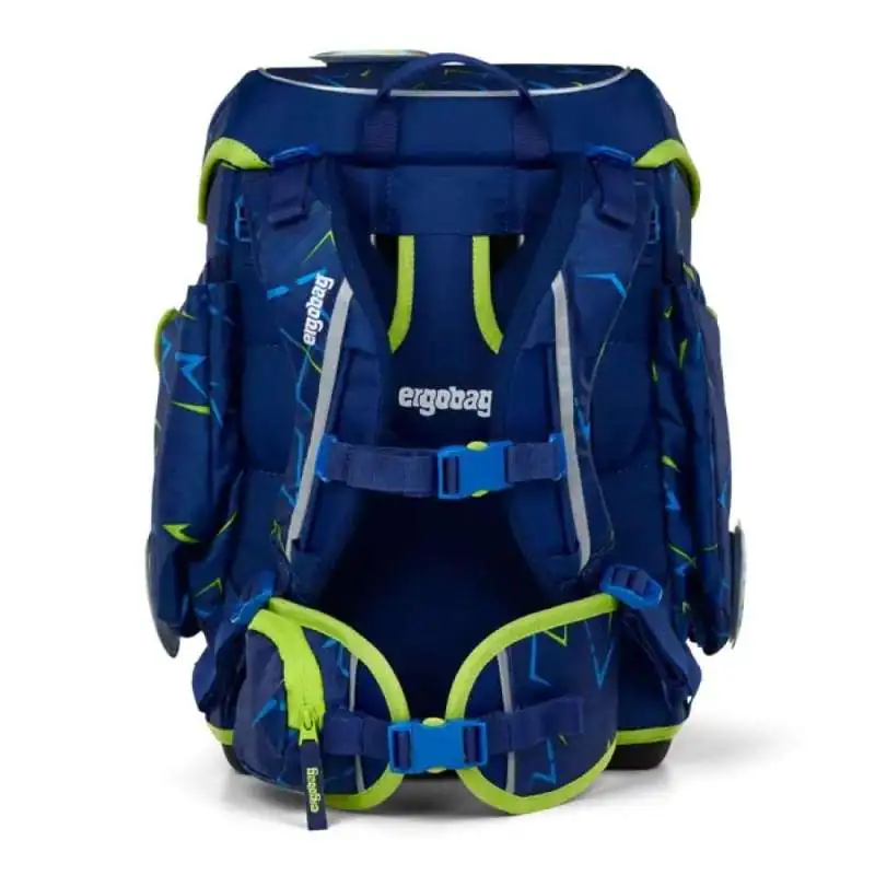 ERGOBAG Schulranzen Set 5 tlg CUBO - SpitzenreitBär Rückansicht