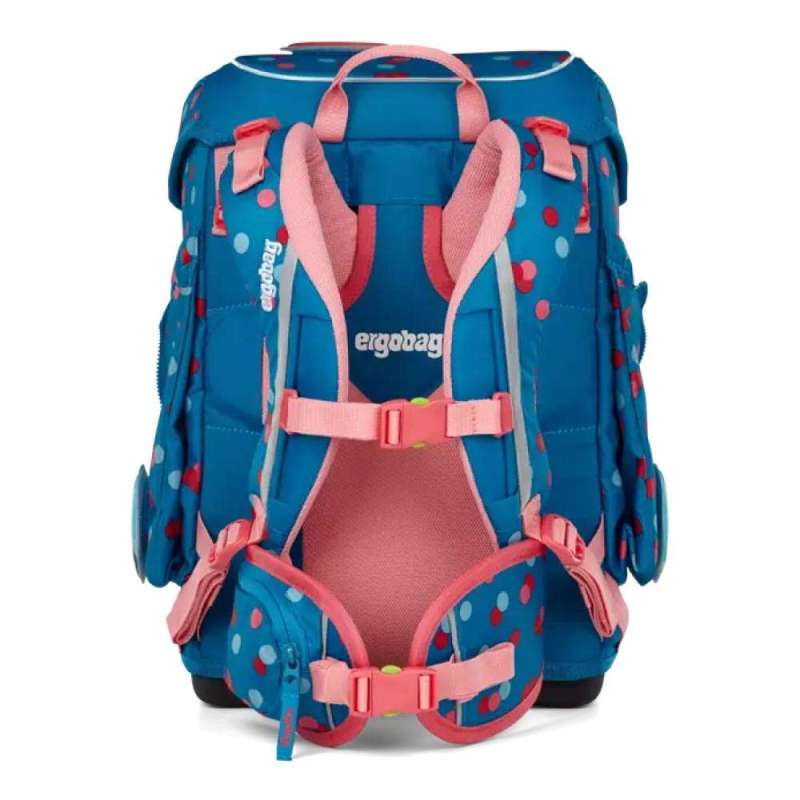 ERGOBAG Schulranzen Set 5 tlg CUBO - VoltiBär Rückansicht