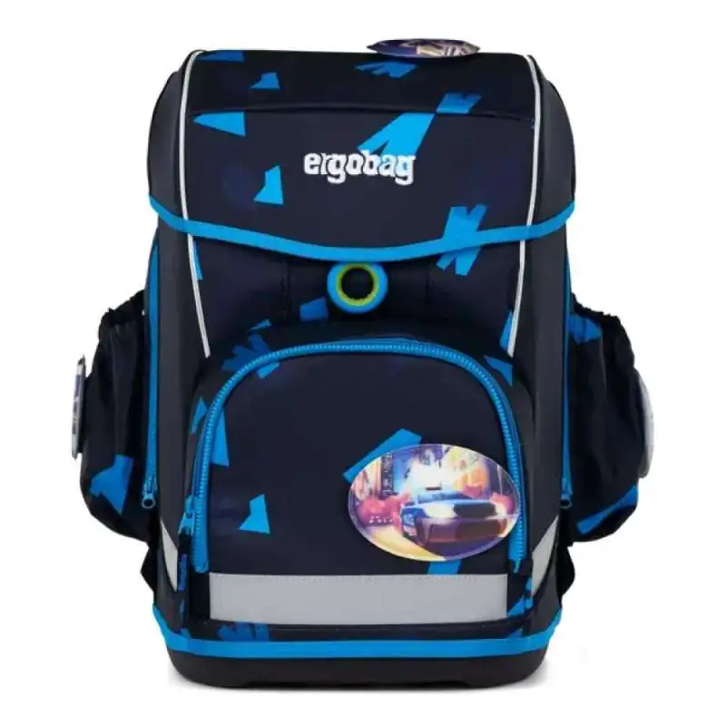 ERGOBAG Schulranzen Set 6 tlg CUBO LIGHT - VerfolgBärjagd Front