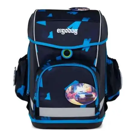 ERGOBAG Schulranzen Set 6 tlg CUBO LIGHT - VerfolgBärjagd Front