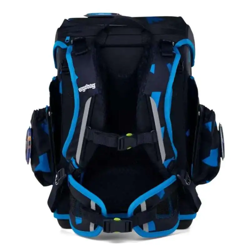 ERGOBAG Schulranzen Set 6 tlg CUBO LIGHT - VerfolgBärjagd Rückansicht