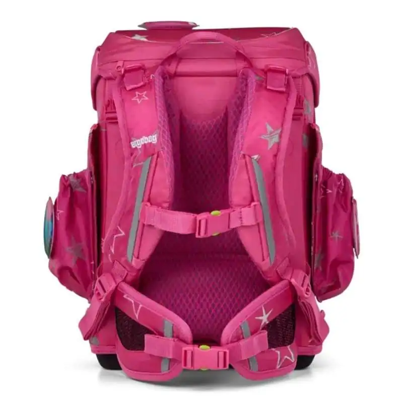 ERGOBAG Schulranzen Set 6 tlg CUBO LIGHT - SternenzauBär Rückansicht