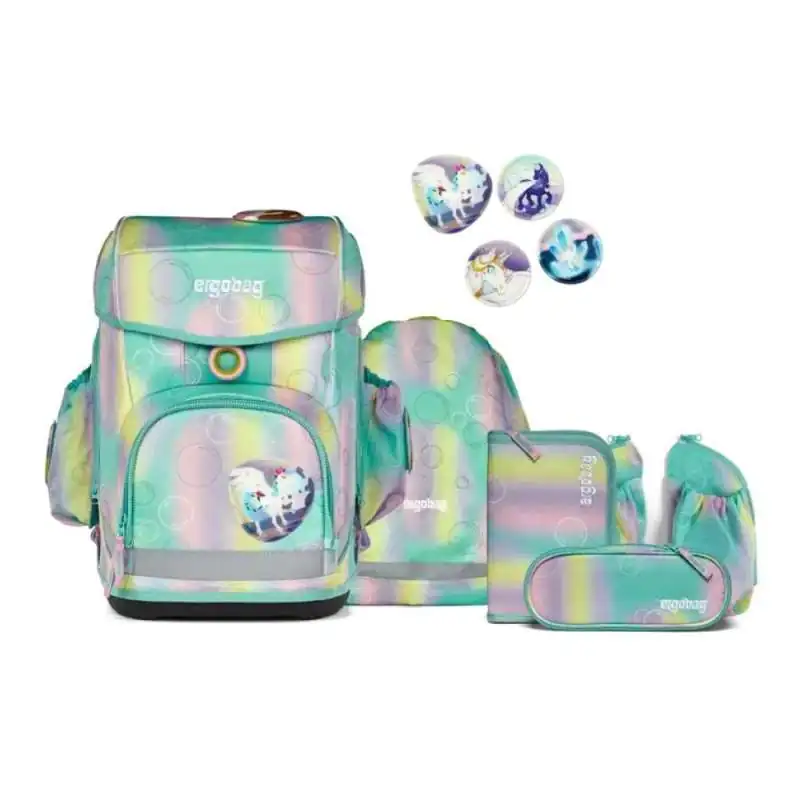 ERGOBAG Schulranzen Set 6 tlg CUBO LIGHT - ZauBärwelt