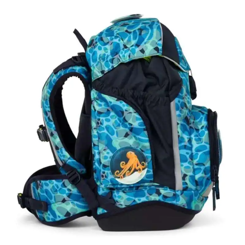 ERGOBAG Schulrucksack Set 6 tlg - AbtauchBär rechte Seite