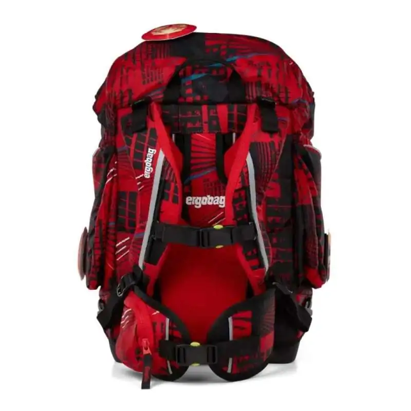 ERGOBAG Schulrucksack Set 6 tlg - AlarmBärreitschaft Rückansicht