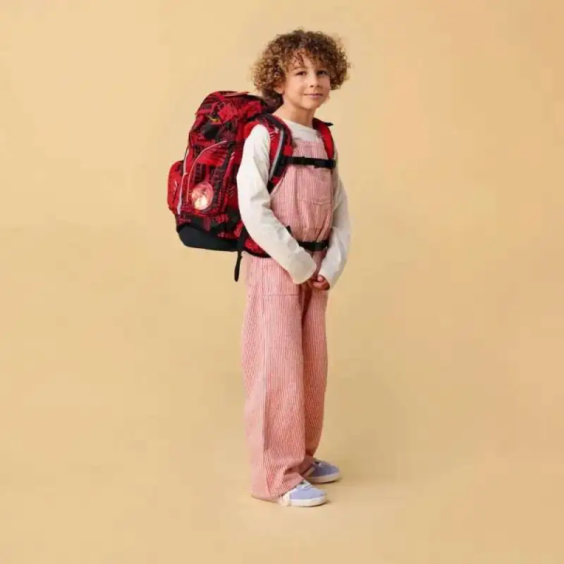 ERGOBAG Schulrucksack Set 6 tlg - AlarmBärreitschaft Kind mit Schulranzen Front