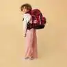 ERGOBAG Schulrucksack Set 6 tlg - AlarmBärreitschaft Kind mit Schulranzen Rückansicht