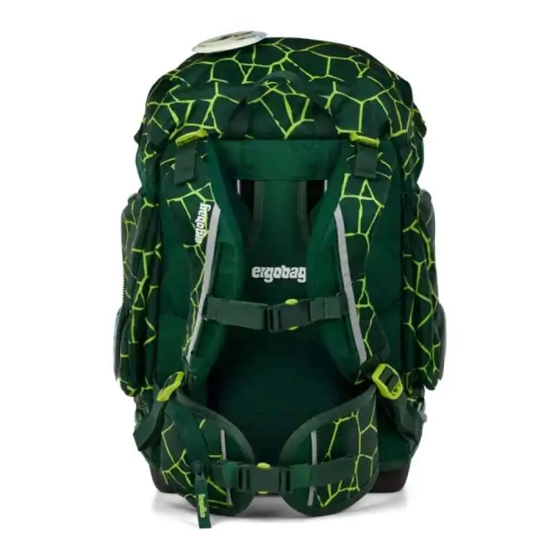 ERGOBAG Schulrucksack Set 6 tlg - BärRex Rückansicht