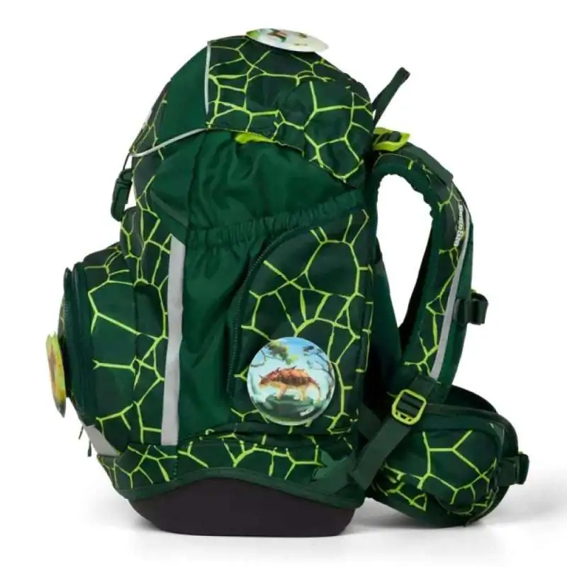 ERGOBAG Schulrucksack Set 6 tlg - BärRex linke Seite