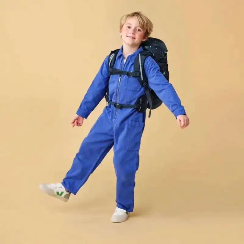ERGOBAG Schulrucksack Set 6 tlg - KoBärnikus Kind mit Schulranzen Front