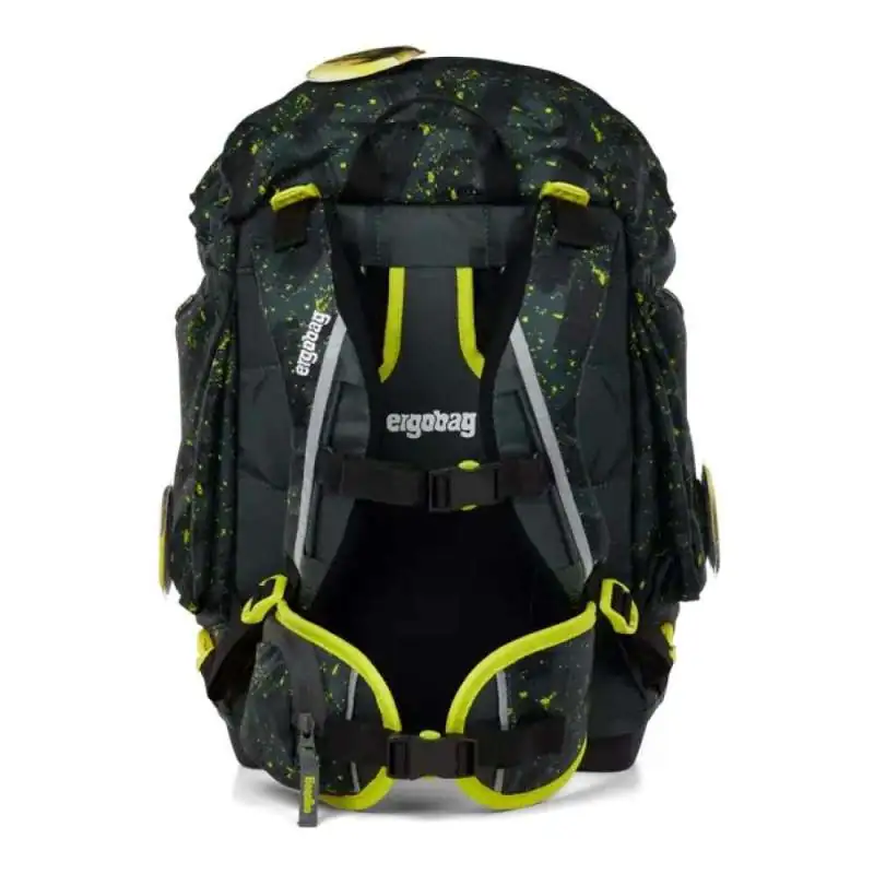 ERGOBAG Schulrucksack Set 6 tlg - MädreschBär Rückansicht
