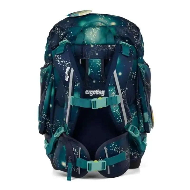 ERGOBAG Schulrucksack Set 6 tlg - RaumfahrBär Rückansicht