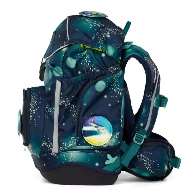 ERGOBAG Schulrucksack Set 6 tlg - RaumfahrBär linke Seite