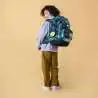 ERGOBAG Schulrucksack Set 6 tlg - RaumfahrBär Kind mit Schulranzen Rückansicht