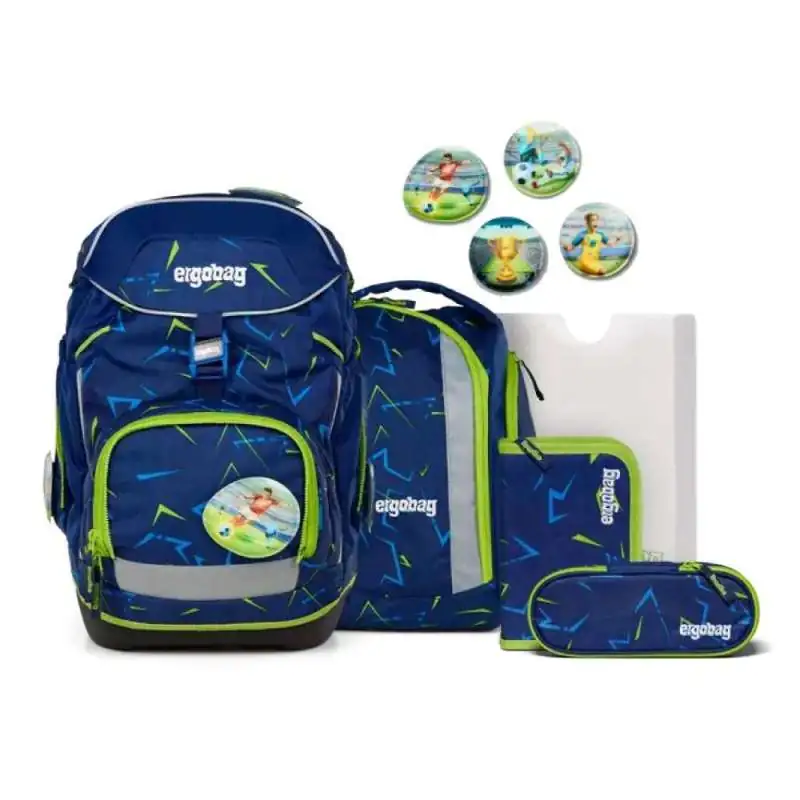 ERGOBAG Schulrucksack Set 6 tlg - SpitzenreitBär