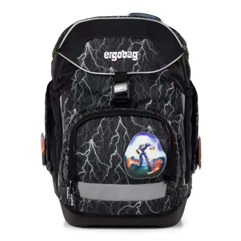 ERGOBAG Schulrucksack Set 6 tlg - Super Reflektbär Front