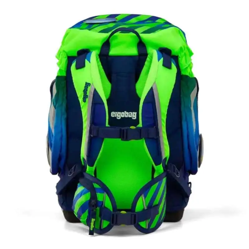 ERGOBAG Schulrucksack Set 6 tlg - TruckBär Rückansicht