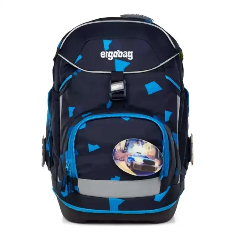 ERGOBAG Schulrucksack Set 6 tlg - VerfolgBärjagd Front