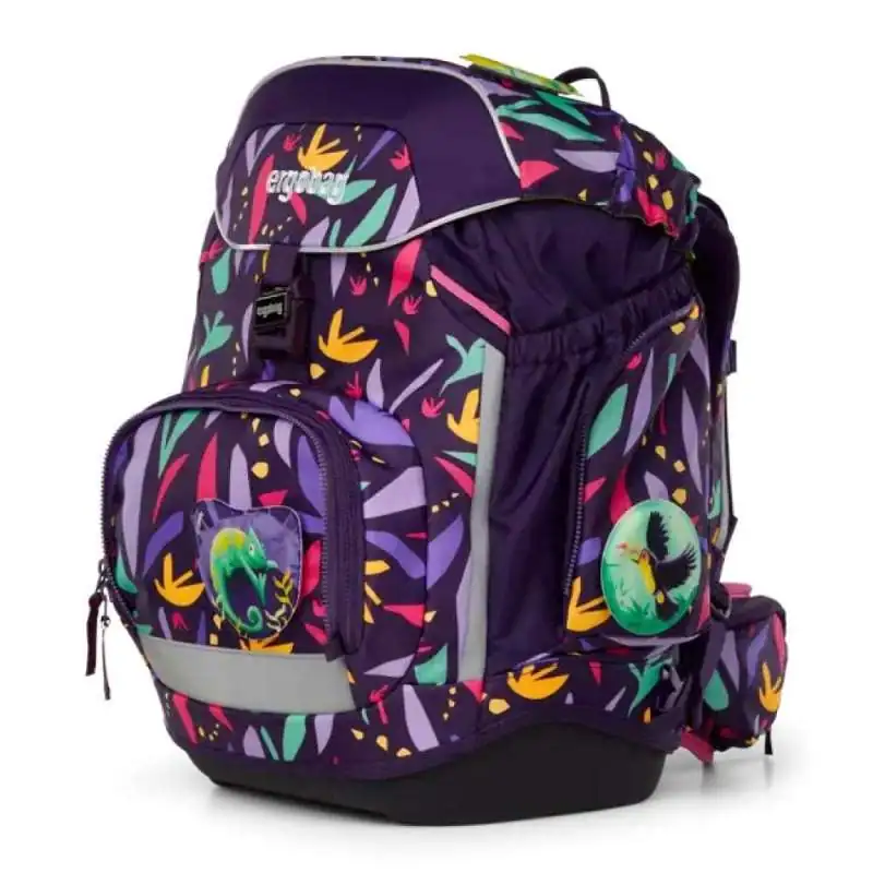 ERGOBAG Schulrucksack Set 6 tlg PACK - AmBärzonas seitliche Front