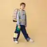 ERGOBAG Schulrucksack Set 6 tlg PACK - Flower PowBär Kind mit Schulranzen Front