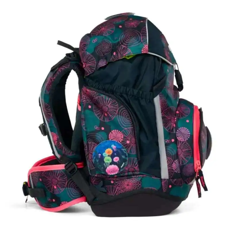 ERGOBAG Schulrucksack Set 6 tlg PACK - KorallBär rechte Seite