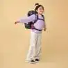 ERGOBAG Schulrucksack Set 6 tlg PACK - KorallBär Kind mit Schulranzen Front