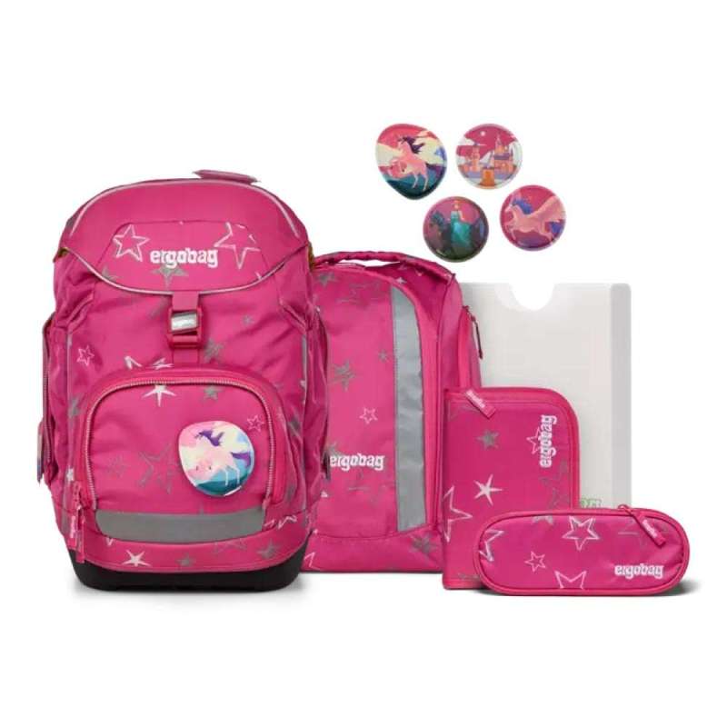 ERGOBAG Schulrucksack Set 6 tlg PACK - SternenzauBär