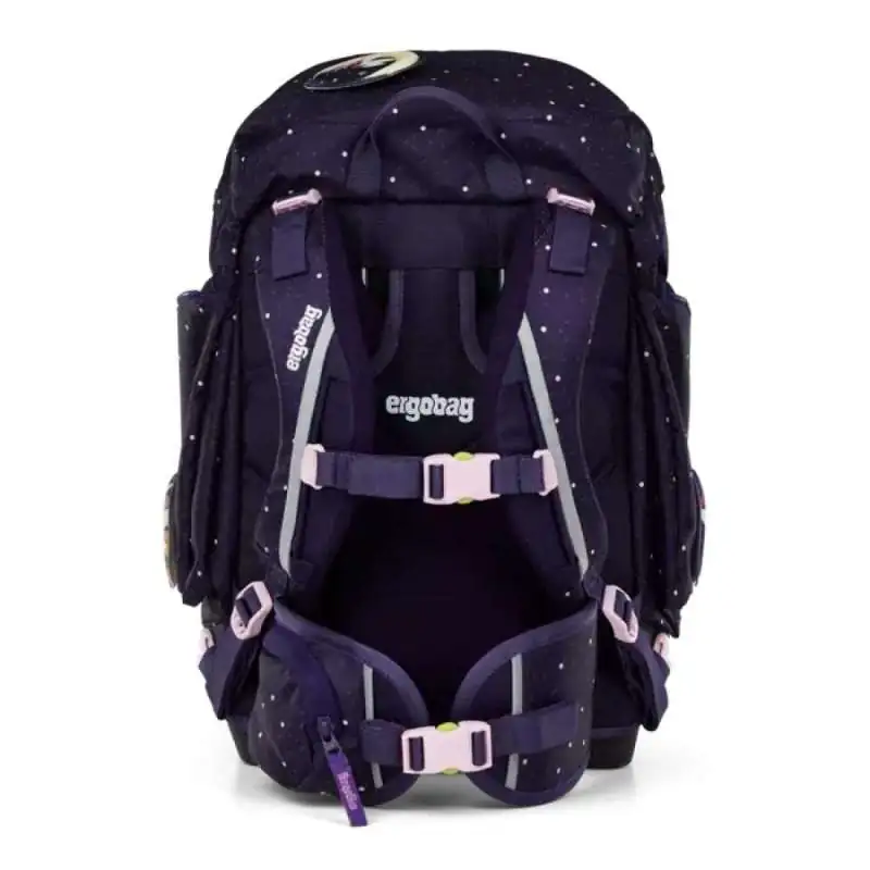 ERGOBAG Schulrucksack Set 6 tlg PACK - SternguckBär Rückansicht