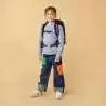 ERGOBAG Schulrucksack Set 6 tlg PACK - SternguckBär Kind mit Schulranzen Front