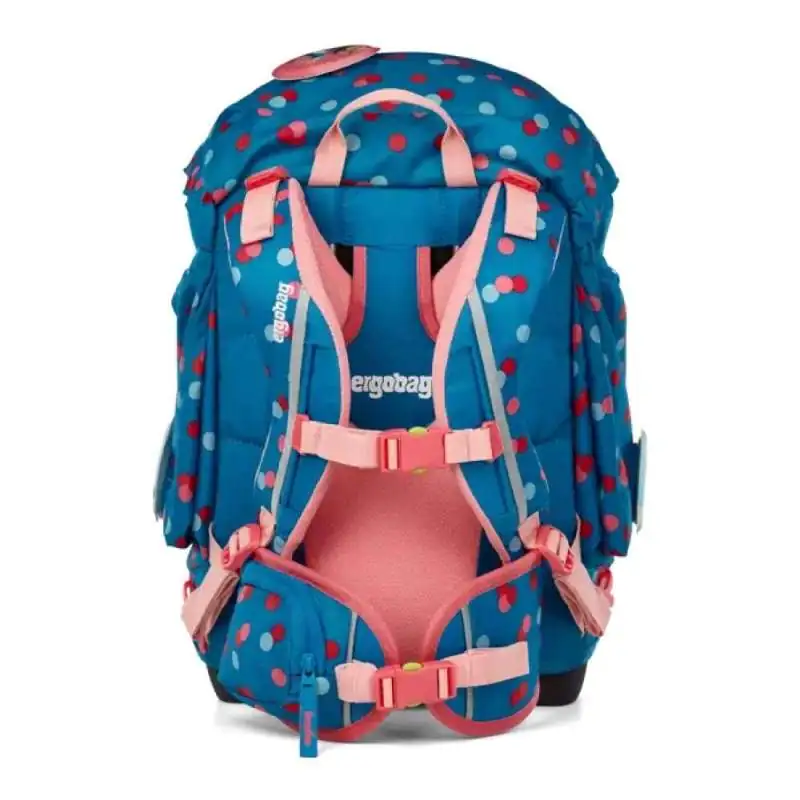 ERGOBAG Schulrucksack Set 6 tlg PACK - VoltiBär Rückansicht