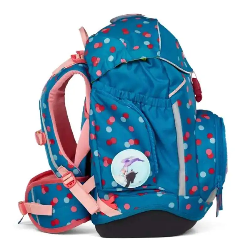 ERGOBAG Schulrucksack Set 6 tlg PACK - VoltiBär rechte Seite