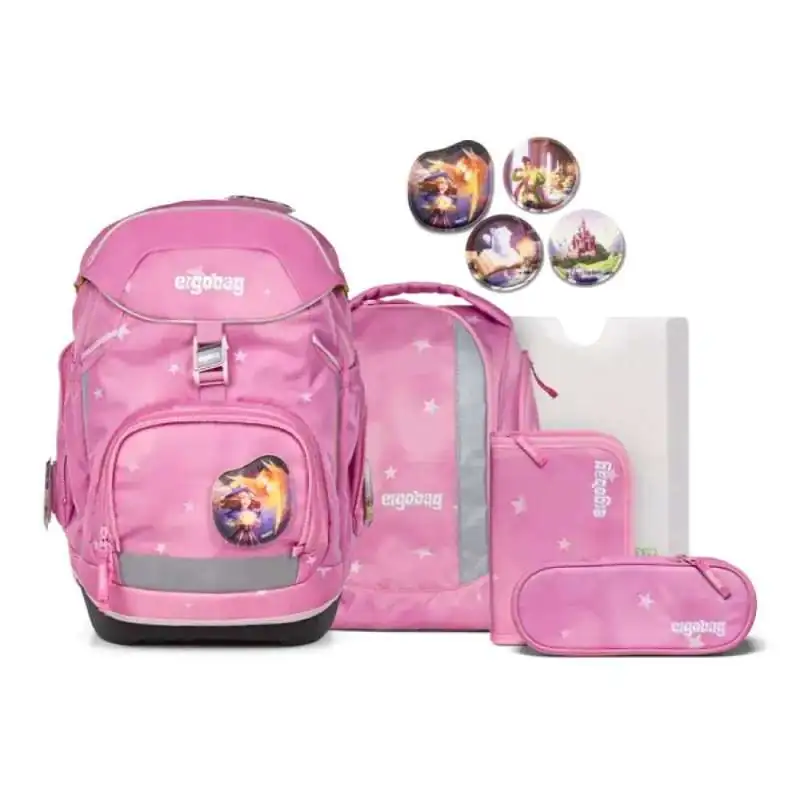 ERGOBAG Schulrucksack Set 6 tlg PACK - WolkenzauBär