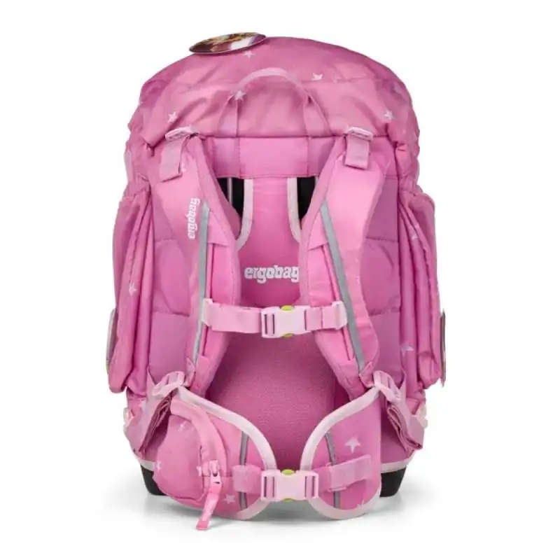 ERGOBAG Schulrucksack Set 6 tlg PACK - WolkenzauBär Rückansicht