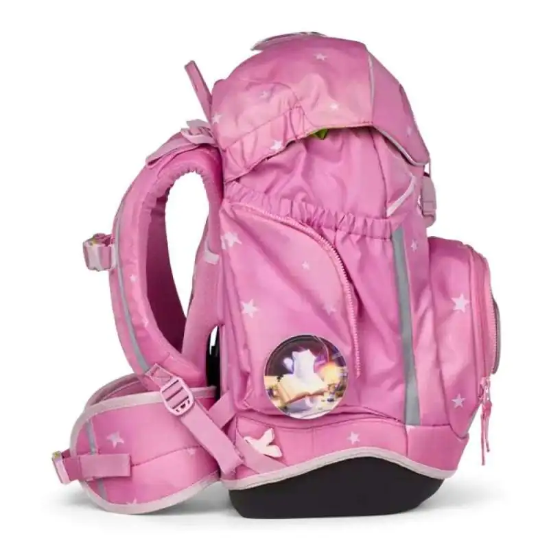 ERGOBAG Schulrucksack Set 6 tlg PACK - WolkenzauBär rechte Seite