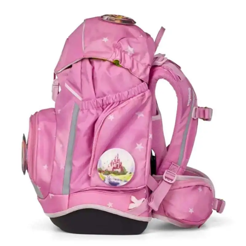 ERGOBAG Schulrucksack Set 6 tlg PACK - WolkenzauBär linke Seite