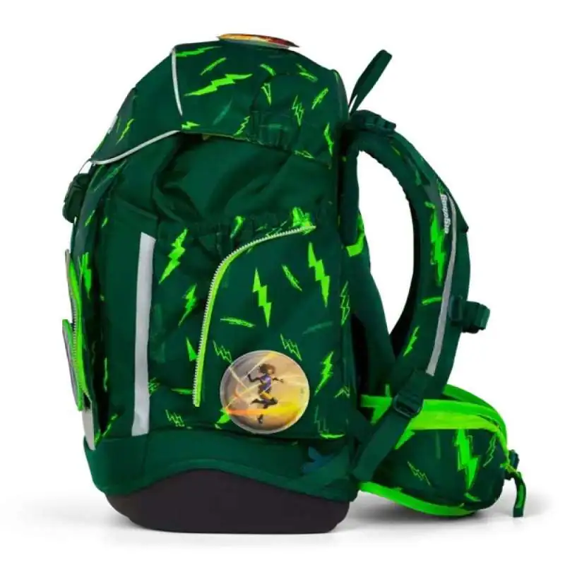 ERGOBAG Schulrucksack Set 6 tlg MAXI - Bärtastisch linke Seite