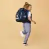 ERGOBAG Schulrucksack Set 6 tlg MAXI - KoBärnikus Kind mit Schulranzen Rückansicht