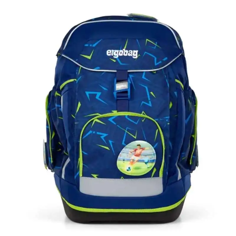 ERGOBAG Schulrucksack Set 6 tlg MAXI - SpitzenreitBär Front