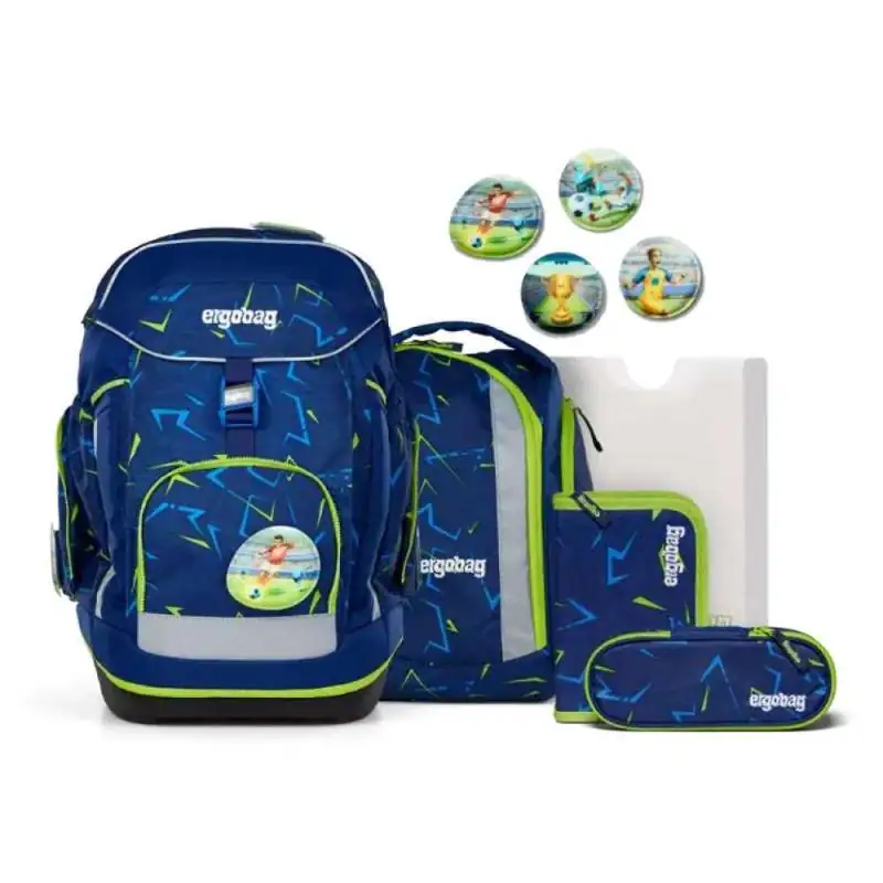 ERGOBAG Schulrucksack Set 6 tlg MAXI - SpitzenreitBär