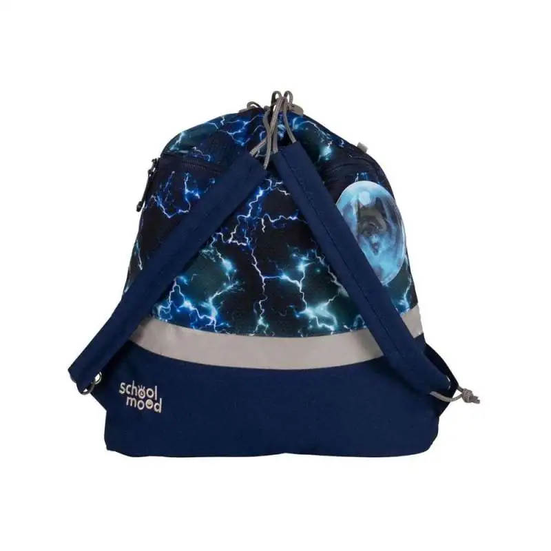 SCHOOL MOOD Schulranzen Set 7 tlg CHAMPION MAXX - Felix Wolf Sporttasche