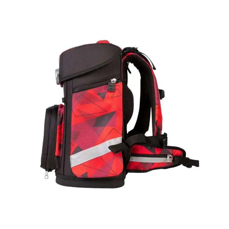 SCHOOL MOOD Schulranzen Set 7 tlg CHAMPION MAXX - Kai Ninja seitlich