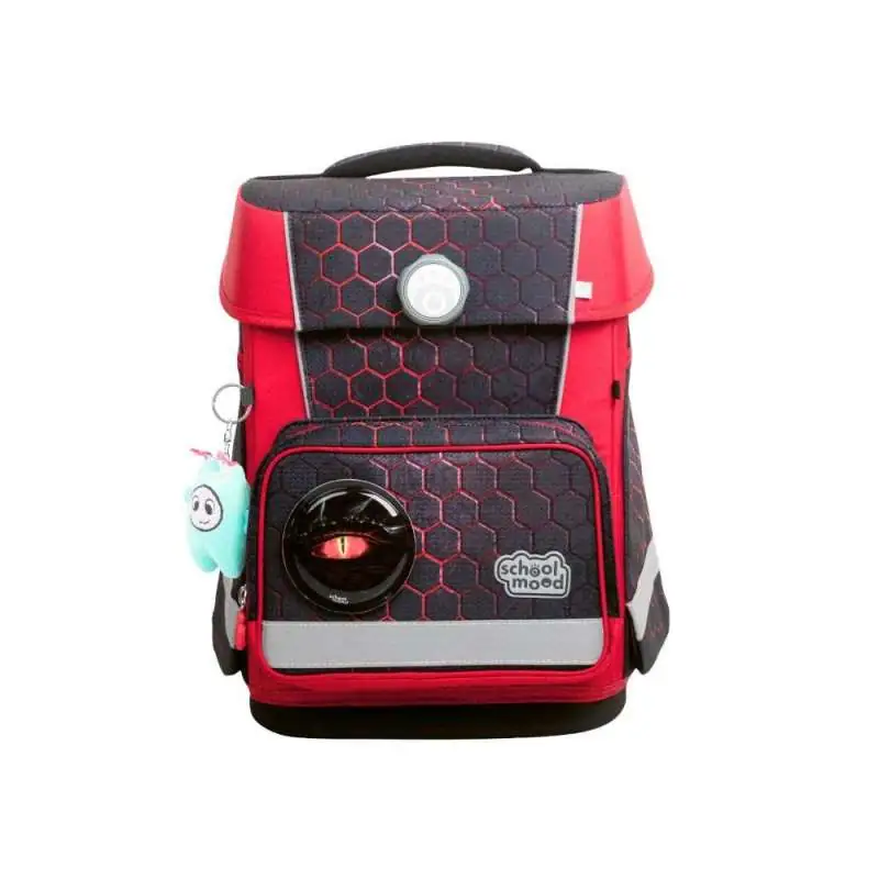 SCHOOL MOOD Schulranzen Set 7 tlg CHAMPION MAXX - Mika Drache Front